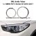 Set Fibra reparatie Angel Eyes DRL far dreapta BMW Seria 5 GT F07 2010-2017 - LG-F07-1117 Right