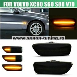 Set 2 Semnalizari Aripa LED Dinamice Volvo XC90, XC70, S60, S80, V70 - D0692 Set 2 Semnalizari Aripa LED Dinamice Volvo XC90, XC70, S60, S80, V70 - D0692