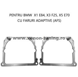 Set 2 rame adaptoare la lupe Hella G5 pentru BMW X1 E84, X3 F25, X5 E70 - HPB-GTR
