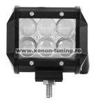  LED Bar Auto Offroad 4D 18W/12V-24V, 1530 Lumeni, 4"/10 cm, Spot Beam 12 Grade