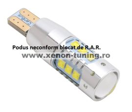 Led auto T10 Canbus 80W 12-24V Leduri CREE - BTLE1116C-T10
