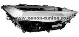 Sticla far dreapa pentru Toyota bZ4X fara Facelift (2022 - 2024) - HT158-DREAPTA