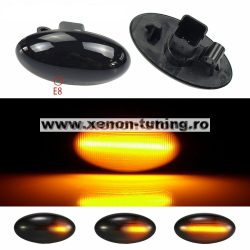 Set 2 Semnalizari Aripa Dinamice Peugeot 107, 207, 307, 407, 607, 1007 - D0333 Set 2 Semnalizari Aripa Dinamice Peugeot 107, 207, 307, 407, 607, 1007 - D0333