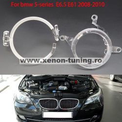 Set Fibra reparatie Angel Eyes DRL far dreapta BMW Seria 5 E60, E61 Facelift 2008-2010 cu Xenon - LG-E60-0810 Right