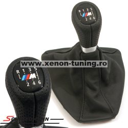 Nuca Maneta Schimbator viteze cu sigla M pentru BMW Seria 3 E90, E91, E92, E93, 6 trepte manual - GSHH-E90M-6 Nuca Maneta Schimbator viteze cu sigla M pentru BMW Seria 3 E90, E91, E92, E93, 6 trepte manual - GSHH-E90M-6