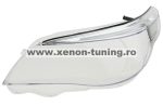   Sticla far stanga pentru BMW Seria 5 E60/E61 far Xenon fara adaptiv (2004-2007) - HCE60-0407-STANGA