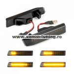  Set 2 Semnalizari Aripa LED Dinamice pentru BMW E36 Facelift, X5 E53 - D0232