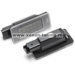 Set 2 Lampi Numar Led Citroen C3, C4, C5, DS3, DS5 - 6340G3 / 6340F0 / 9682403680 / 9661480980 - V-03200206 Set 2 Lampi Numar Led Citroen C3, C4, C5, DS3, DS5 - 6340G3 / 6340F0 / 9682403680 / 9661480980 - V-03200206