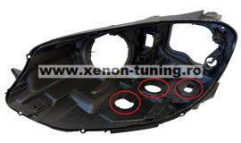 Carcasa far stanga pentru Golf 7 / Golf VII Fara Facelift pentru farul xenon cu 2 module cu adaptiv (2013 - 2016) - HV170-STANGA