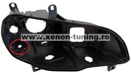 Carcasa pentru far dreapta BMW X5 E70 LCI (2011 - 2013) pentru farul cu AFS - HB076-DREAPTA Carcasa pentru far dreapta BMW X5 E70 LCI (2011 - 2013) pentru farul cu AFS - HB076-DREAPTA