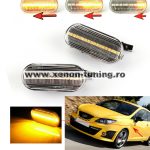   Set 2 Semnalizari Aripa LED Dinamice Ford Fiesta, Fusion, Galaxy, Focus 2 D0451