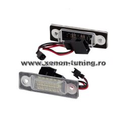 Set 2 Lampi LED numar dedicate pentru Seat Alhambra 1996-2010 - ZL-D37 / KH-7437 / OR-7437