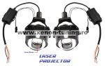   Lupe Bi Led LASER Auto 3" putere 60W luminozitate 10.000 Lumeni 5500k 12V P1-Pro
