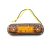 Lampa gabarit auto cu LED 12V-24V Portocalie - 104-Amber