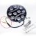 Proiector LED Auto Alb si Galben cu functie DRL, Rotund 9", 120W, 12V-24V, 24000 Lumeni, Spot Beam - KH-120W-9" Proiector LED Auto Alb si Galben cu functie DRL, Rotund 9", 120W, 12V-24V, 24000 Lumeni, Spot Beam - KH-120W-9"